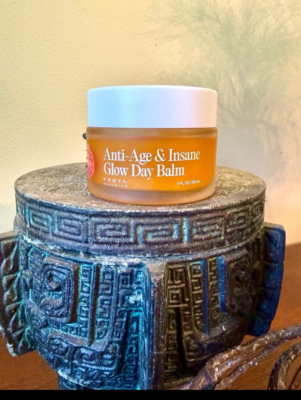 New FRØYA ORGANICS Anti-Age & Insane Glow Day Balm